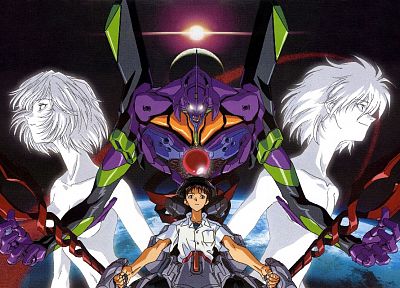 Neon Genesis Evangelion, Ikari Shinji, End of Evangelion - duplicate desktop wallpaper