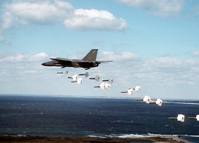 aircraft, military, bomber, planes, F-111 Aardvark - random desktop wallpaper