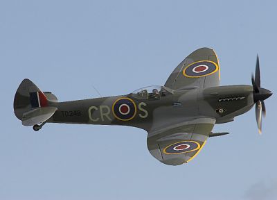 aircraft, military, vehicles, Supermarine Spitfire - desktop wallpaper