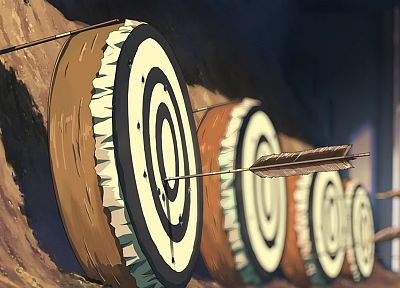 Makoto Shinkai, 5 Centimeters Per Second, arrows, darts - random desktop wallpaper
