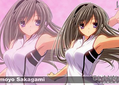Clannad, Sakagami Tomoyo - duplicate desktop wallpaper