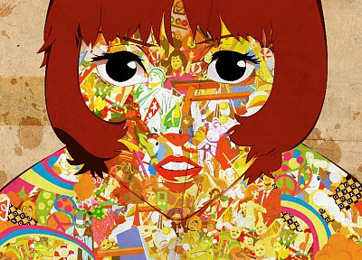 Paprika, anime - duplicate desktop wallpaper