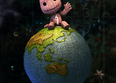 Little Big Planet, Sackboy - desktop wallpaper