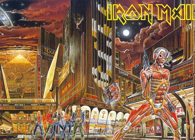 Iron Maiden, Eddie the Head - desktop wallpaper