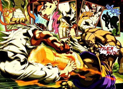 Street Fighter, artwork - duplicate desktop wallpaper