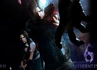 video games, Leon S. Kennedy, Resident Evil 6 - duplicate desktop wallpaper