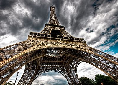 Eiffel Tower, Paris, cityscapes, buildings - duplicate desktop wallpaper
