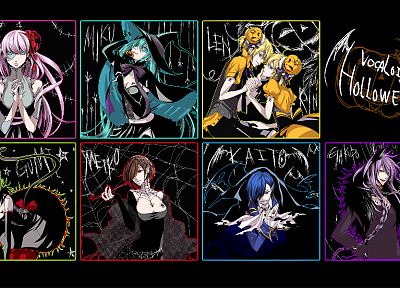 Vocaloid, Hatsune Miku, Megurine Luka, Kaito (Vocaloid), Kagamine Rin, Kagamine Len, animal ears, Megpoid Gumi, Meiko, Kamui Gakupo - duplicate desktop wallpaper