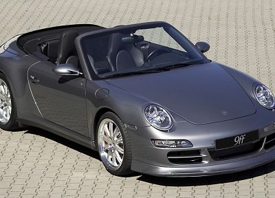 dark, Porsche, cars, front angle view - desktop wallpaper