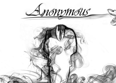 Anonymous, smoke - random desktop wallpaper