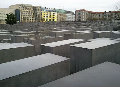 stones, rectangles, holocaust monument berlin - desktop wallpaper