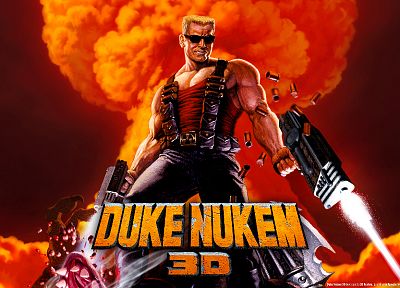 3D view, Duke Nukem - random desktop wallpaper