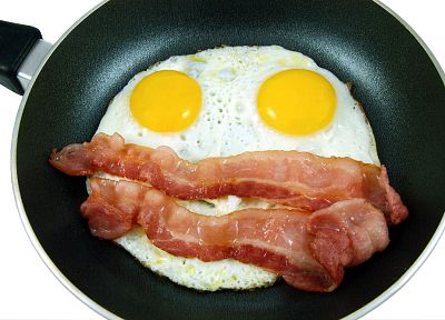 eggs, bacon, egg omelets, fried eggs - random desktop wallpaper