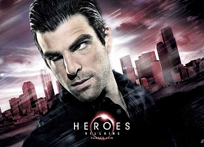 Heroes (TV Series), Zachary Quinto, TV posters - random desktop wallpaper