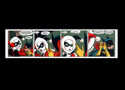 Batman, DC Comics, Harley Quinn, Batwoman, comic strip - random desktop wallpaper