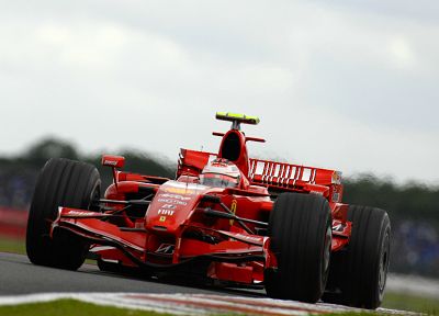 cars, Ferrari, Formula One, Kimi Raikonnen - desktop wallpaper