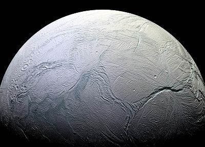 planets, surface, Enceladus - random desktop wallpaper