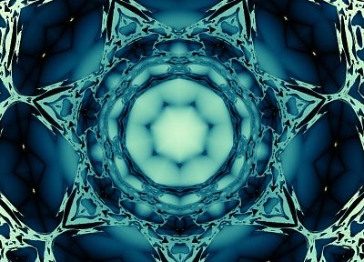 abstract, digital art, Kaleidoscope, fractal - duplicate desktop wallpaper