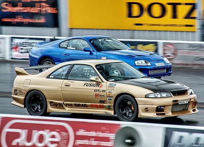 cars, Toyota, Nissan, vehicles, racing, Toyota Supra, Nissan Skyline R33 GT-R - related desktop wallpaper