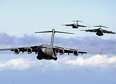aircraft, military, United States Air Force, vehicles, transportation, C-17 Globemaster, air force - related desktop wallpaper