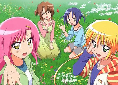 Hayate no Gotoku, Katsura Hinagiku, Sanzenin Nagi, Nishizawa Ayumu, anime girls - duplicate desktop wallpaper