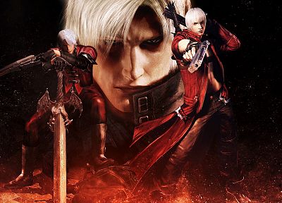 Devil May Cry, Devil May Cry 4, rebellion, Ebony and Ivory, Dante - related desktop wallpaper