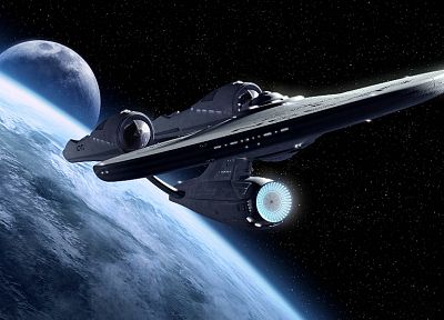 Star Trek, USS Enterprise - random desktop wallpaper
