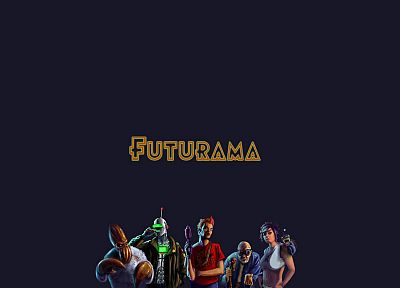 Futurama, Bender, Dr Zoidberg, alternative art, alternate, Professor Farnsworth, Turanga Leela, Philip J. Fry - related desktop wallpaper