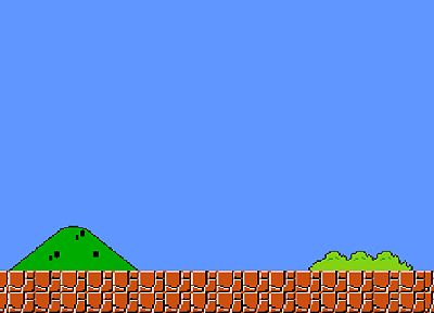 Nintendo, Super Mario, retro games - desktop wallpaper