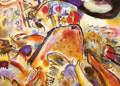 artwork, drawings, Wassily Kandinsky - duplicate desktop wallpaper