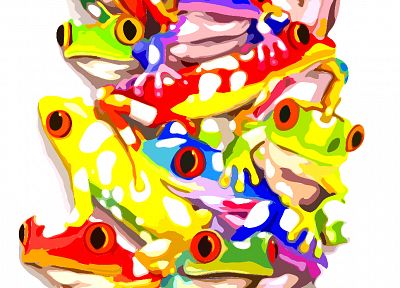 tree frogs - random desktop wallpaper