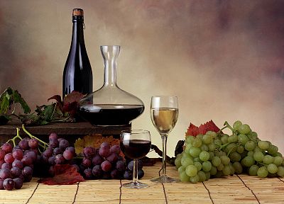 food, grapes, wine - random desktop wallpaper