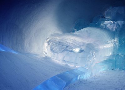 ice, cars - duplicate desktop wallpaper