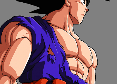 Goku, anime, Dragon Ball Z - duplicate desktop wallpaper