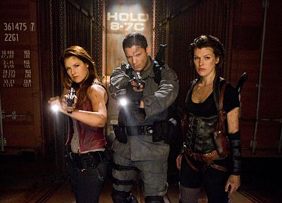 actress, Resident Evil, Ali Larter, Wentworth Miller, Milla Jovovich - random desktop wallpaper