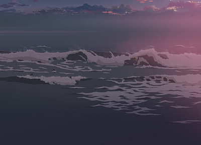 Makoto Shinkai, 5 Centimeters Per Second, artwork, anime - duplicate desktop wallpaper