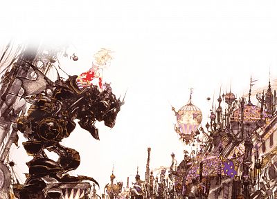 Yoshitaka Amano, Final Fantasy IX, Final Fantasy VI - random desktop wallpaper