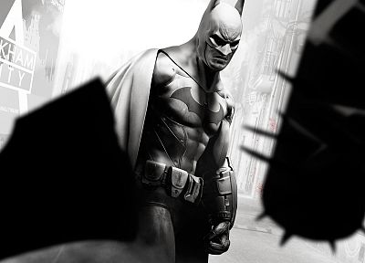 Batman, video games, heroes, Arkham City, Batman Arkham City - random desktop wallpaper