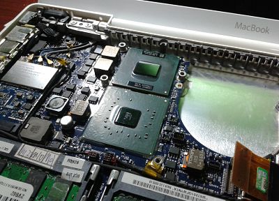 computers, Macbook, motherboards, chip, CPU - related desktop wallpaper