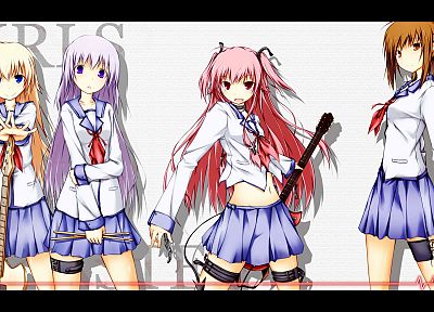 Angel Beats!, Hisako, Yui (Angel Beats), Irie Miyuki, Sekine Shiori - related desktop wallpaper