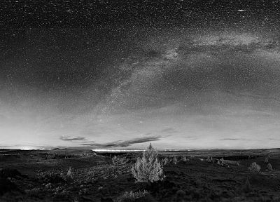 landscapes, night, stars, Milky Way, skyscapes - random desktop wallpaper
