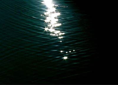 water, sunlight, reflections - desktop wallpaper