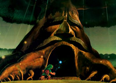 The Legend of Zelda, deku tree - random desktop wallpaper