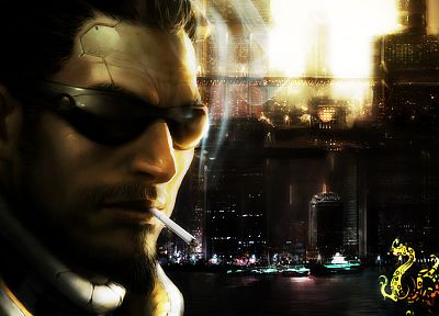 Deus Ex, transhuman - duplicate desktop wallpaper