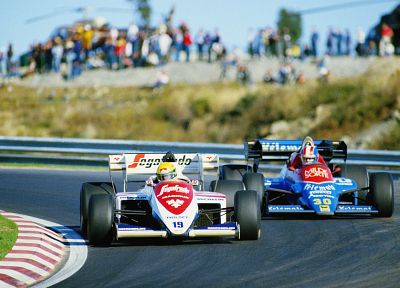 1984, Formula One, Ayrton Senna, Zandvoort, Toleman F1 - duplicate desktop wallpaper