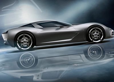 cars, concept art, vehicles, Corvette - related desktop wallpaper
