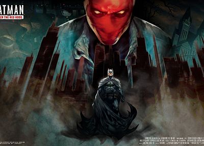 Batman, DC Comics, Red Hood - desktop wallpaper