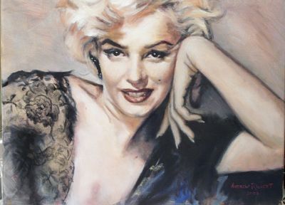 women, Marilyn Monroe - random desktop wallpaper