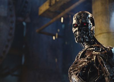 robots, screenshots, Terminator Salvation - desktop wallpaper