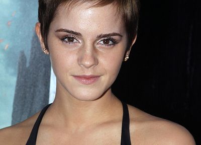 women, Emma Watson, actress, faces - desktop wallpaper
